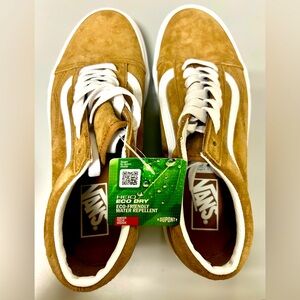 Vans Tan Suede Womens Old Skool Shoes